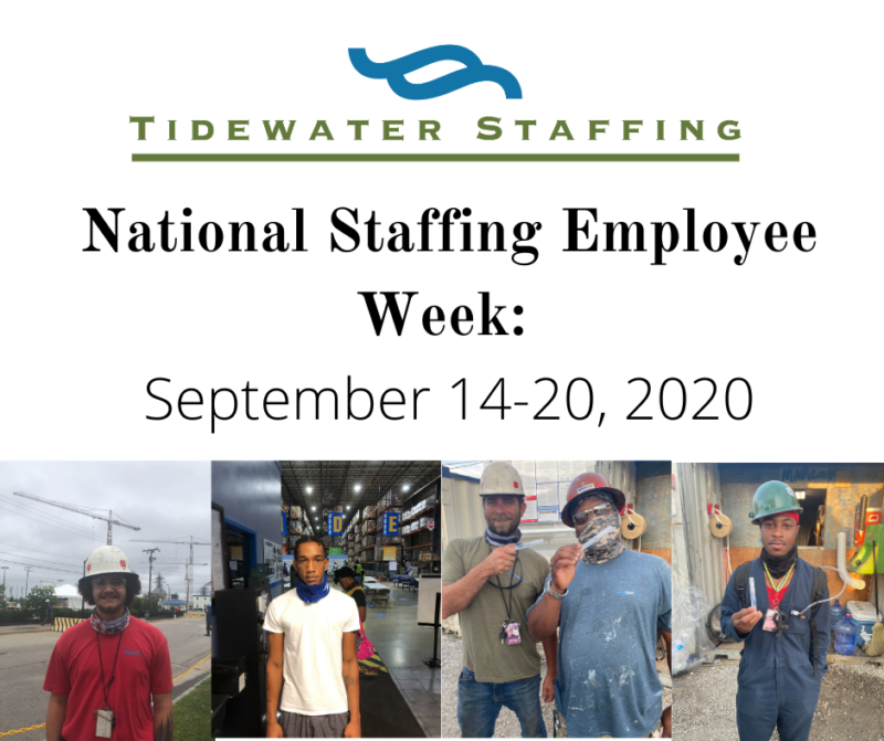 National Staffing Employee Week Tidewater Staffing